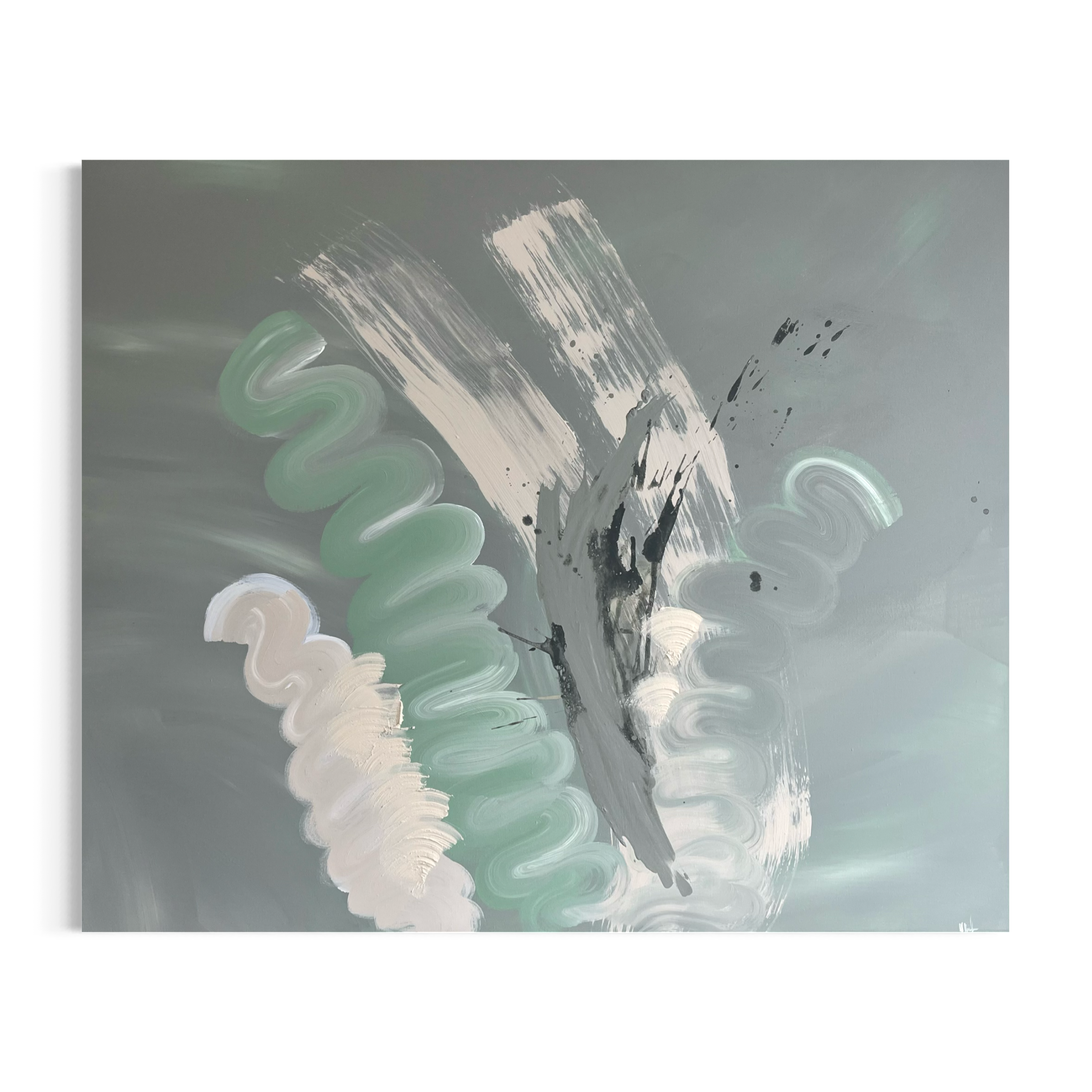 Soft Green Flow