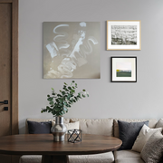 ''Beige Flow'' Galeri Duvarı
