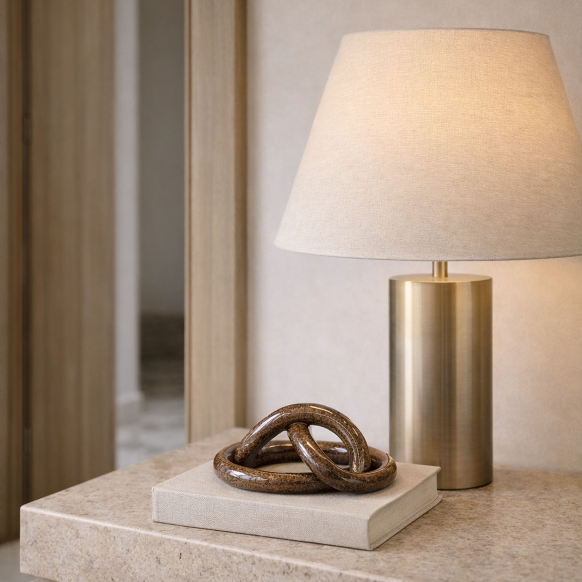 Kahverengi Circle Obje