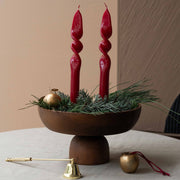Spiral Yılbaşı Mum Seti (2'li Paket)
